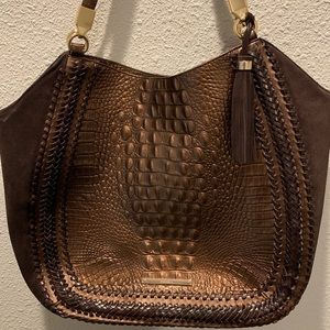 Brahmin Brown Leather Handbag